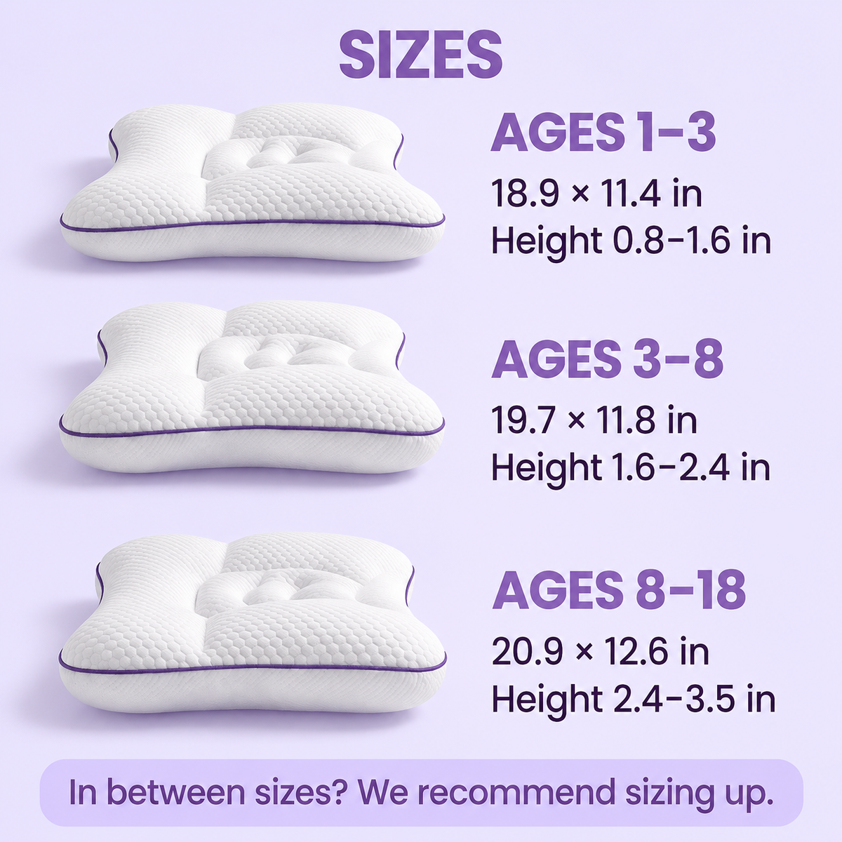 Lumi & Loo Pediatric Pillow